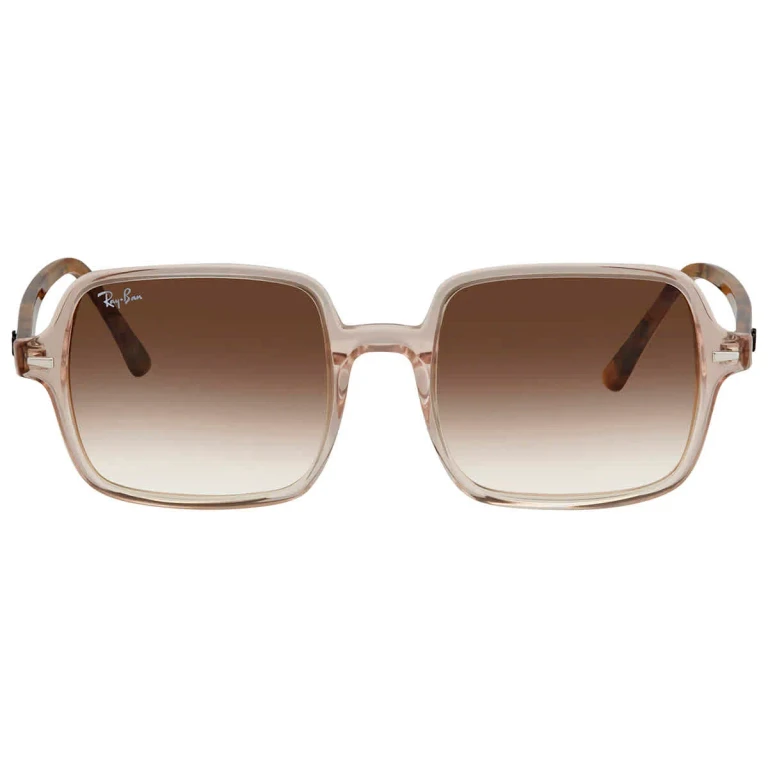 Ray Ban Square II Light Brown Gradient Unisex Sunglasses RB1973 128151 53