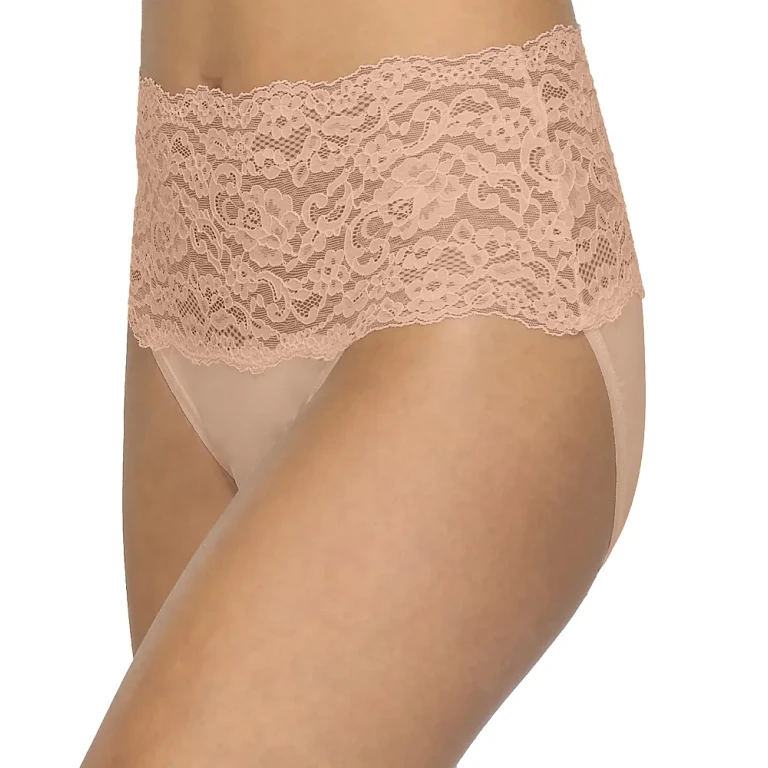 Hanky Panky Silky Skin High-Rise Panties Black XL