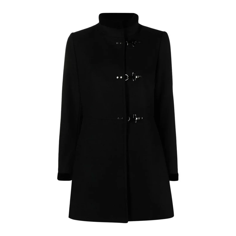 Fay Manteau Court - Noir
