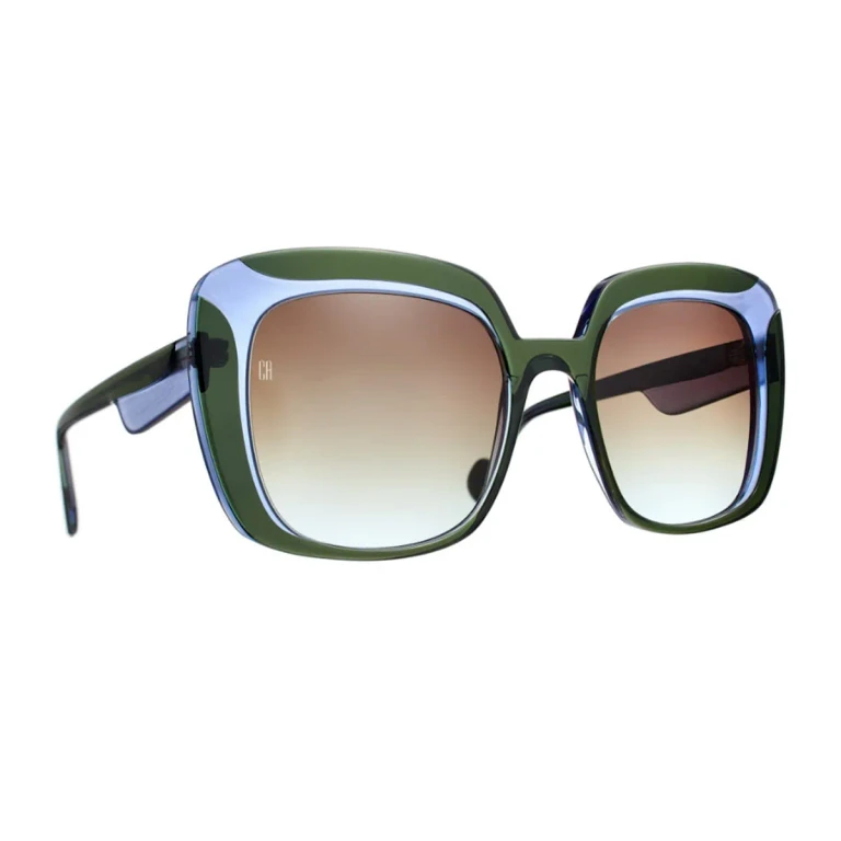 Caroline Abram Ocilia 772 Vert/ Aqua Sunglasses