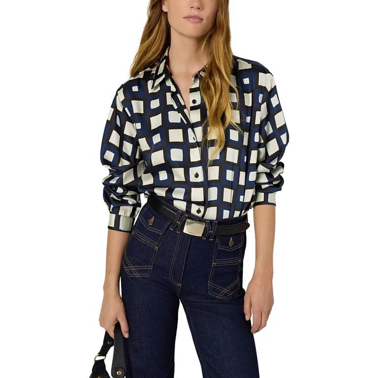 Gerard Darel Alvina Button Front Shirt