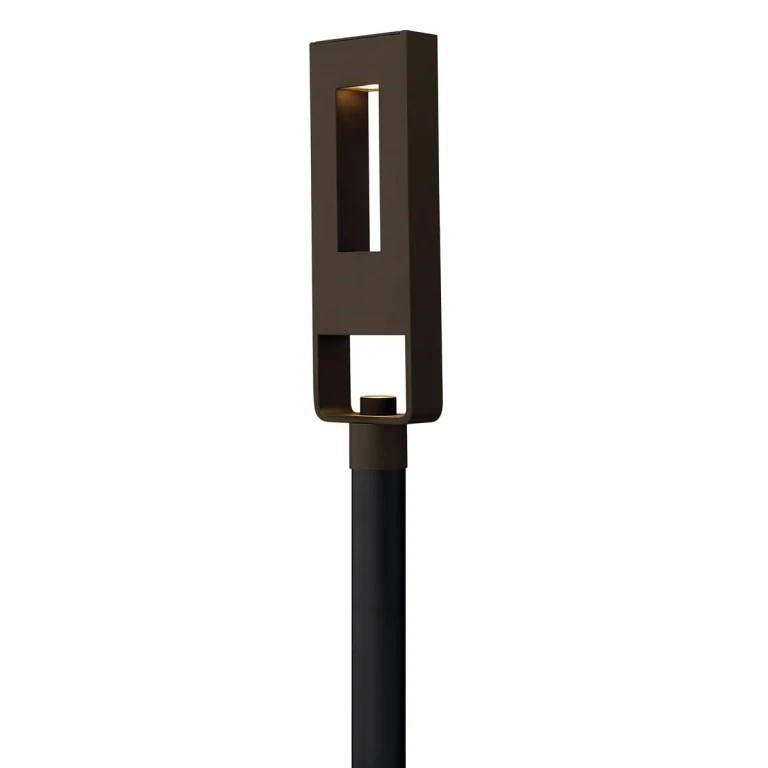 Bronze LED Post Top Pier Mount from the Atlantis Collection