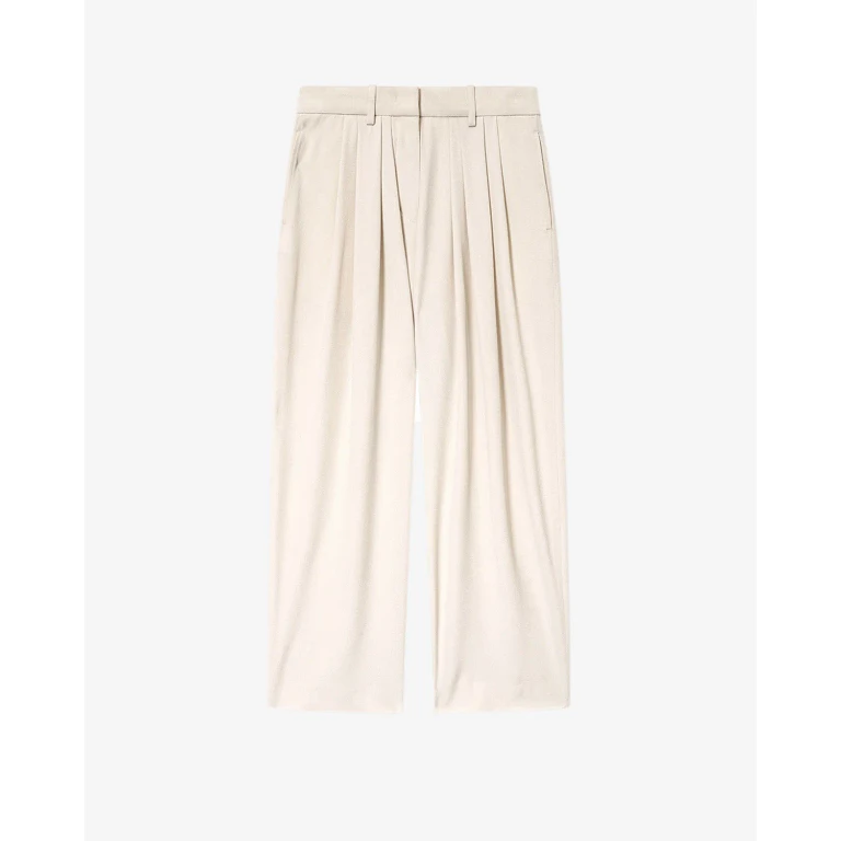 Pantalon Janice - Femme - Écru - Taille 34 - Isabel Marant