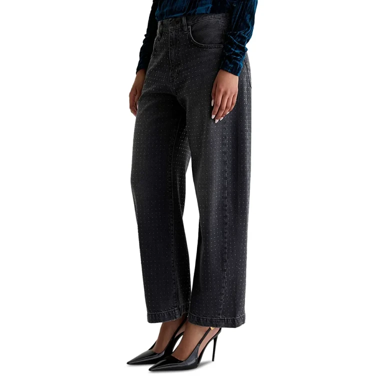 Ag Hattie High Rise Barrel Jeans in Star Light