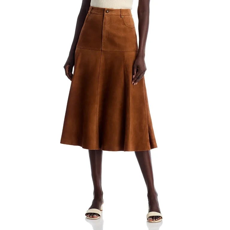Kobi Halperin Matty Suede Skirt