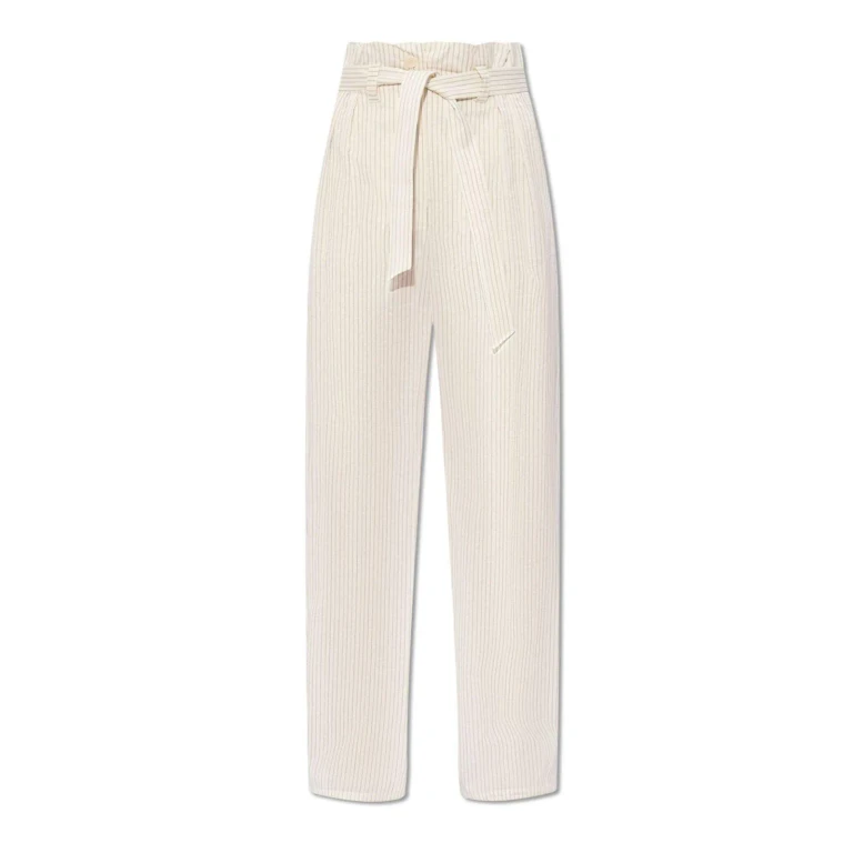 Max Mara Xero Gestreifte Hose mit geradem Bein