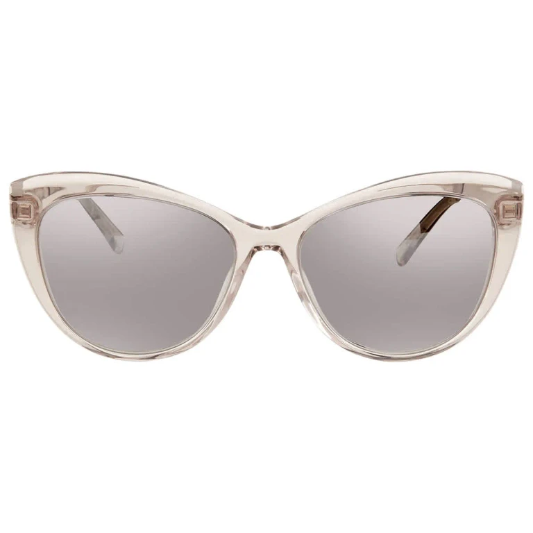 Versace Grey Gradient Mirror Cat Eye Ladies Sunglasses VE4348 52706V 57