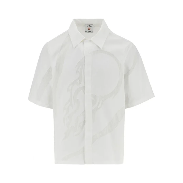 CASABLANCA Art of the Serve Shirt Male L