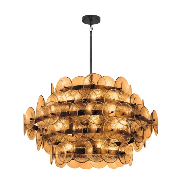 Gunmetal Chandelier from the Loren Collection