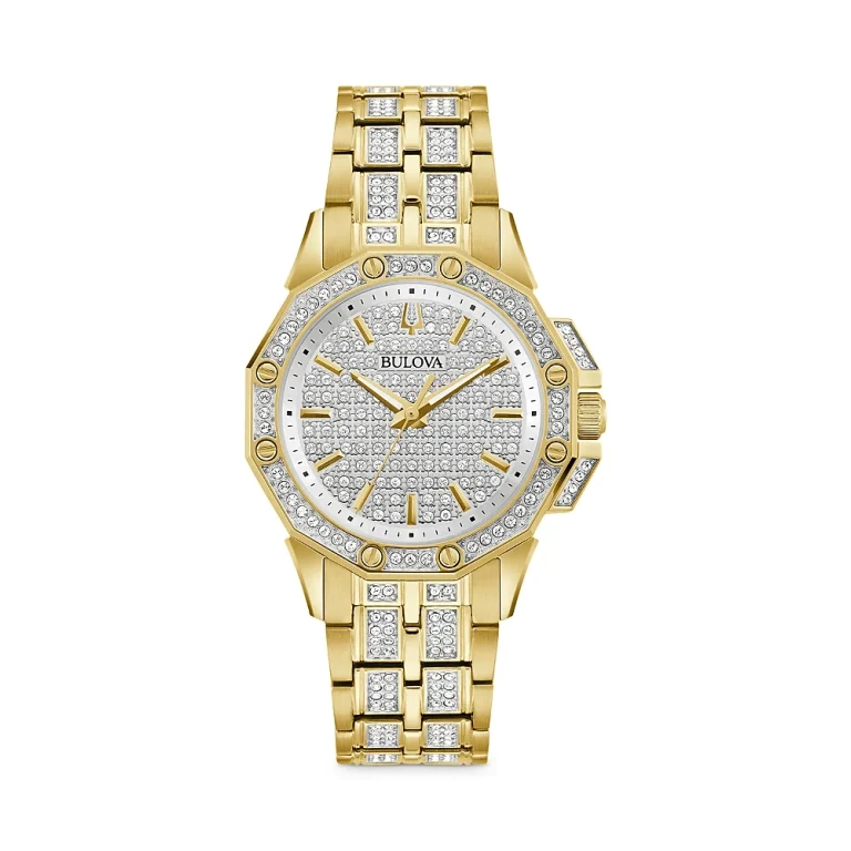 Bulova Crystal Watch, 34mm