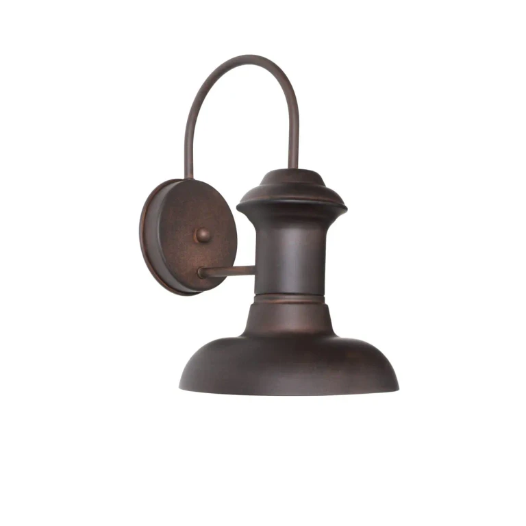 Wharf 9.5" Outdoor Wall Light, Empire Bronze