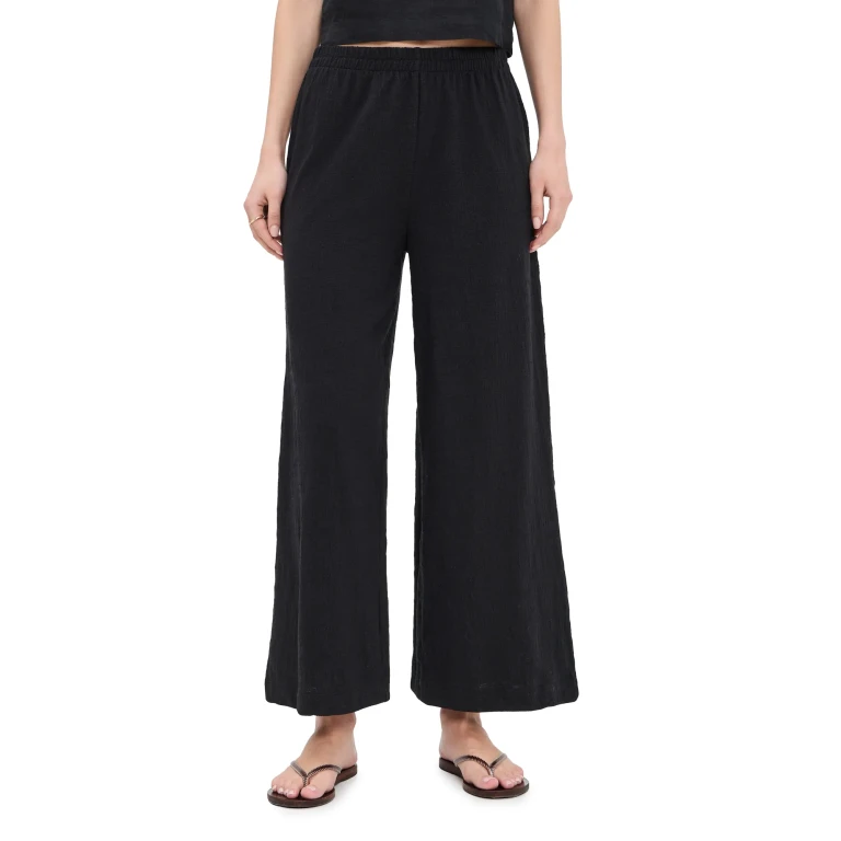 Z Supply Scout Textured Pants Black XS
