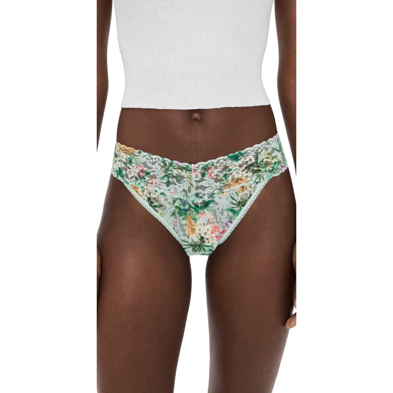 Hanky Panky Printed Original Rise Thong Rem One Size