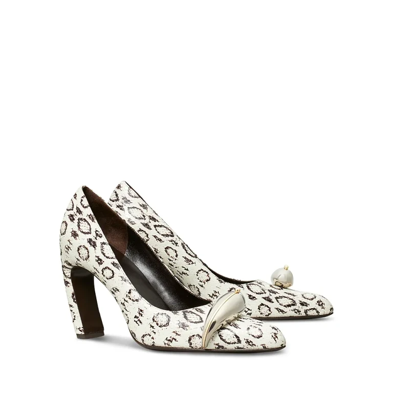 Tory Burch Feminino Pierced Xl Pumps