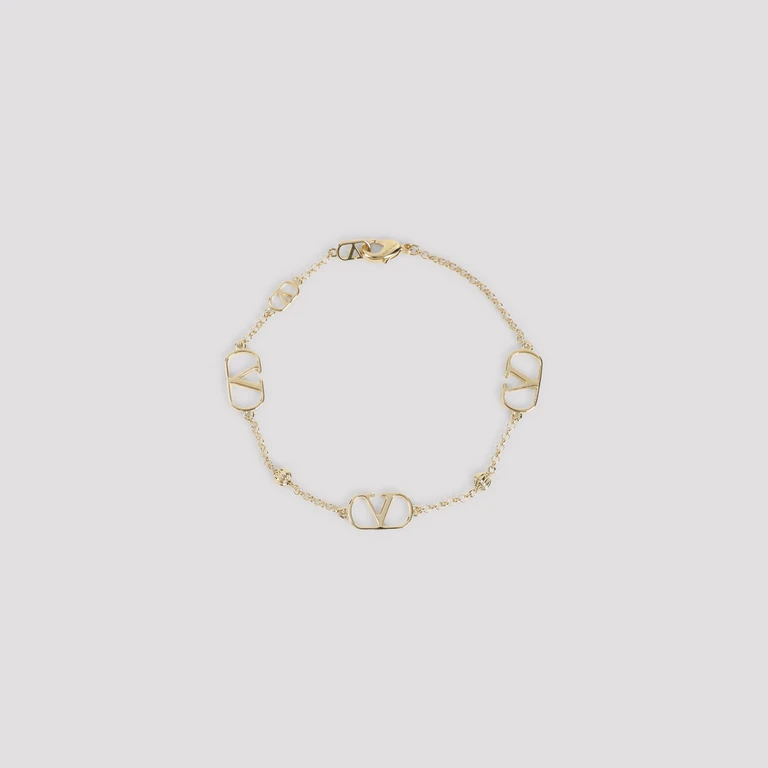 Valentino Garavani Brass Bracelet Metallic Jewellery - Women