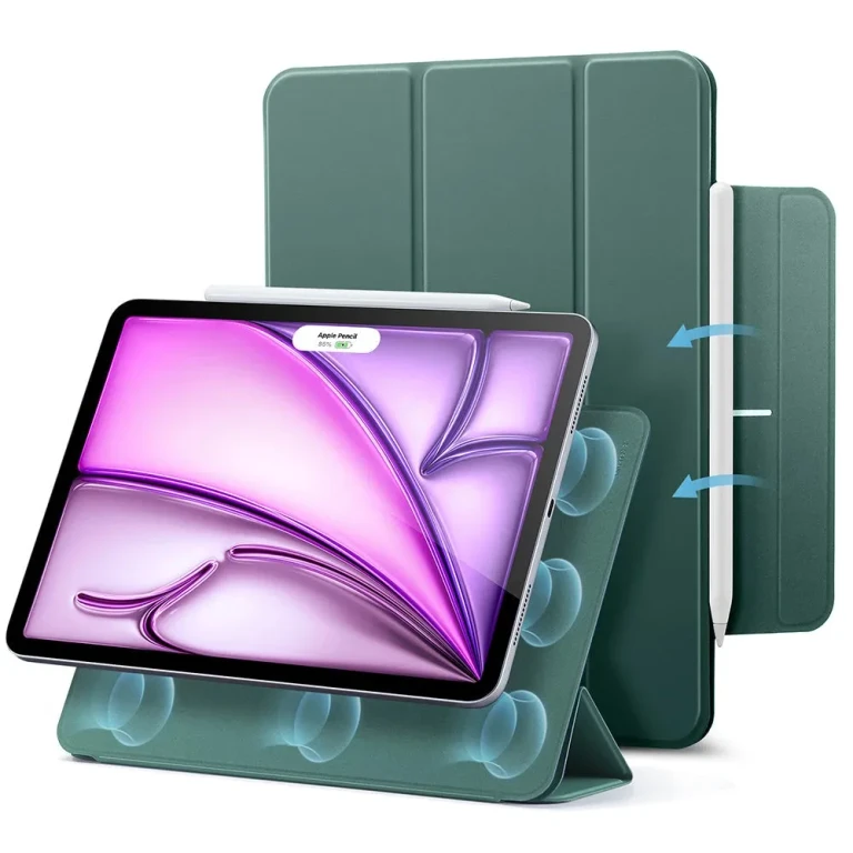 iPad Pro 12.9" (2022/2021/2020) Rebound Magnetic Case - Forest Green - Forest Green