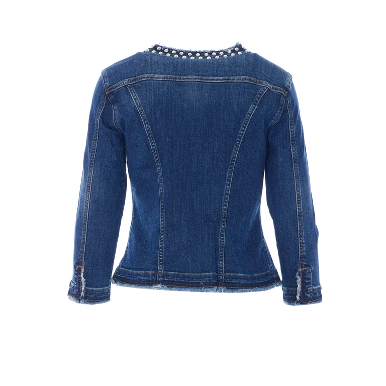 Liu Jo Jackets Blue Cotton - Women