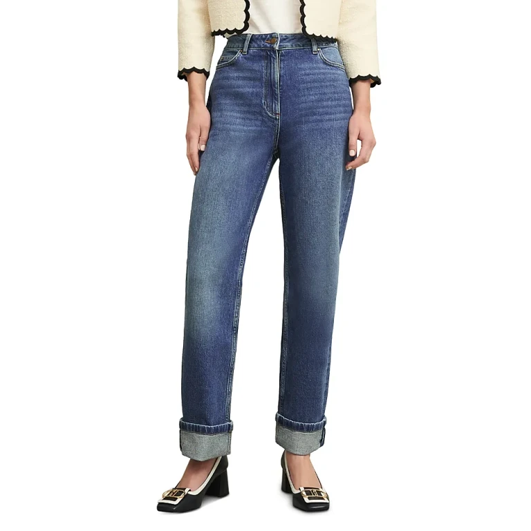 Hobbs London Limited Edition Bowood Jeans in Mid Wash