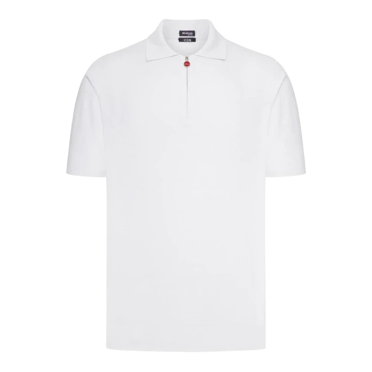Kiton Polo - Blanc