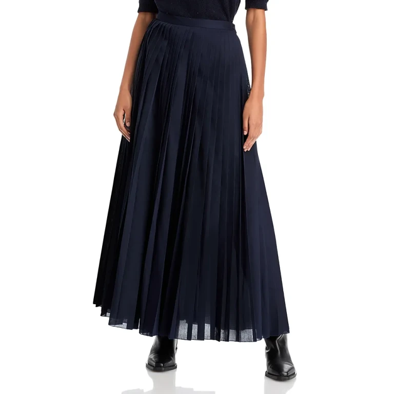 Fabiana Filippi Pleated Maxi Skirt