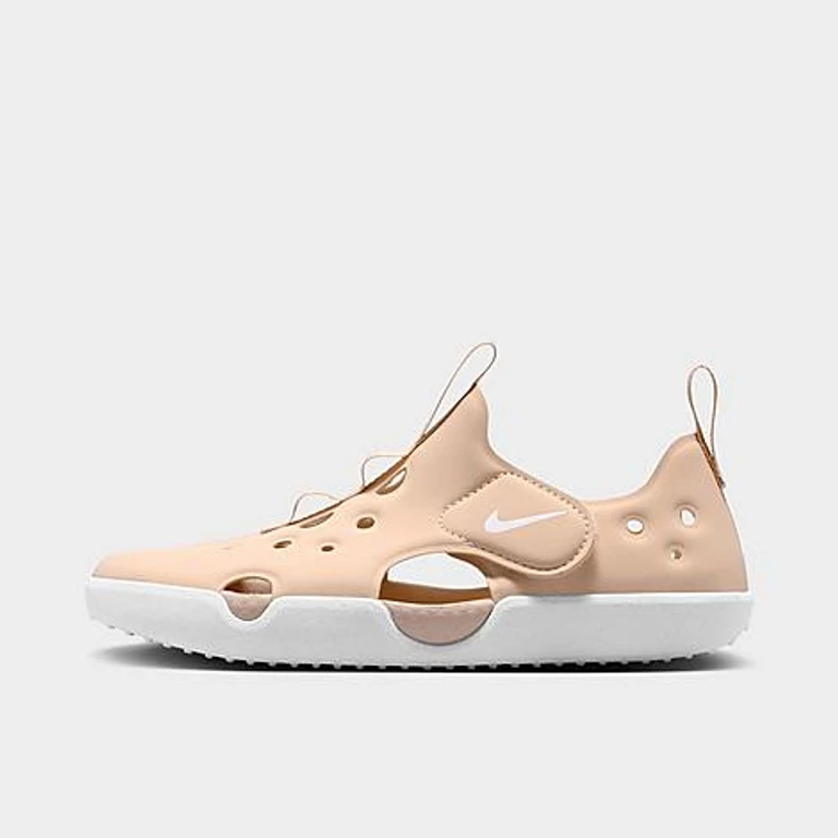 Nike Little Kids Sunray Protect 4 Sandals in Sanddrift/White Size: 1.0