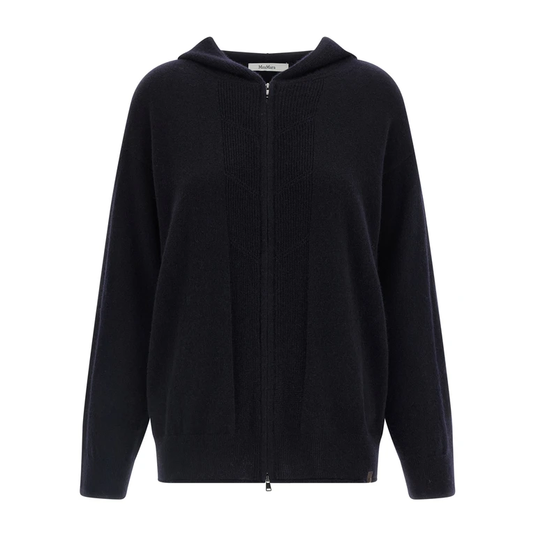 Max Mara Blue Cashmere Cardigan Clothing - Women
