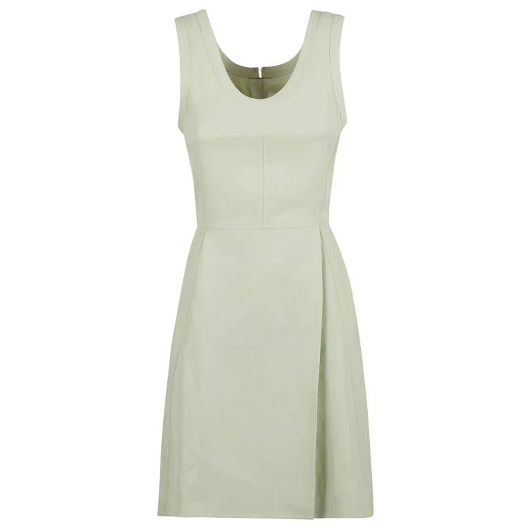 Abito smanicato Jil Sander con zip posteriore