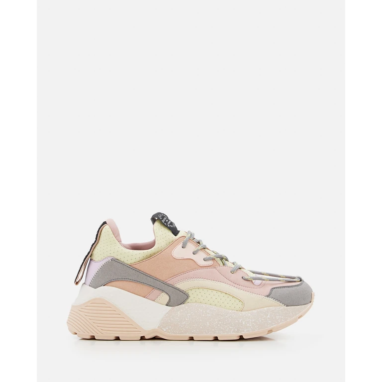 Stella McCartney Sneakers In Rose-pink Polyamide