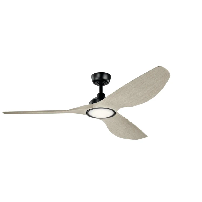 Imari 65" Indoor Ceiling Fan in Satin Black