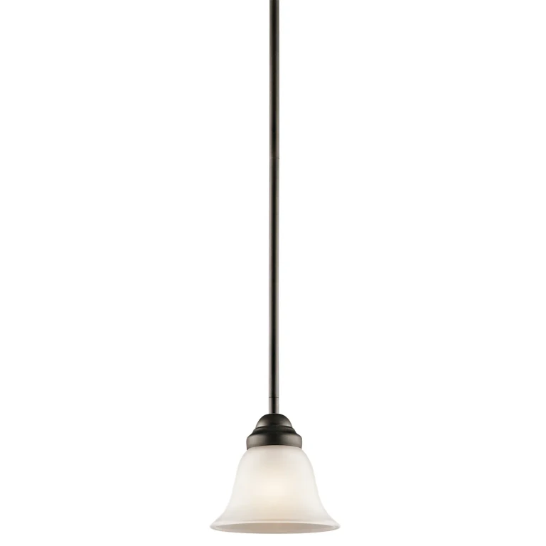 Olde Bronze One Light Mini Pendant from the Wynberg Collection