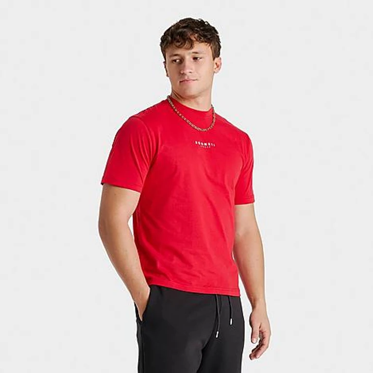 Sonneti Men's London Essential T-Shirt in Mars Red/White Size: XS