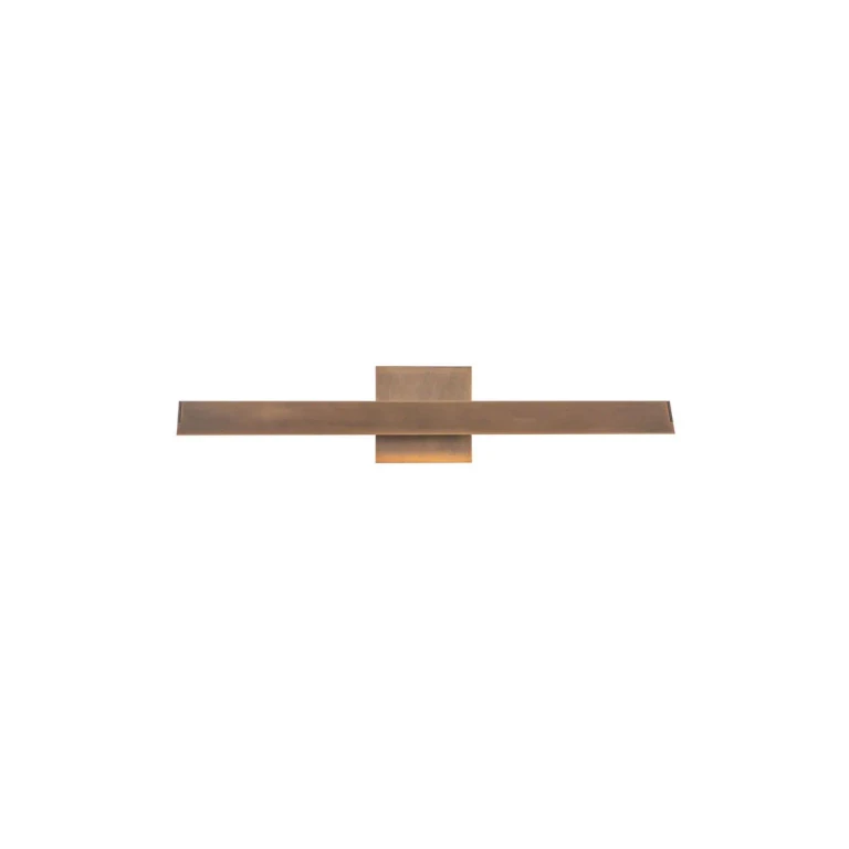 Vintage Brass LED Wall Sconce from the Galleria Collection