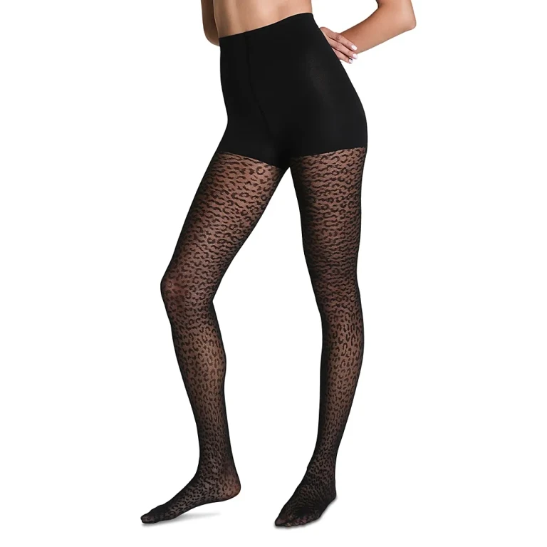 Spanx Iconic Leopard Fishnet
