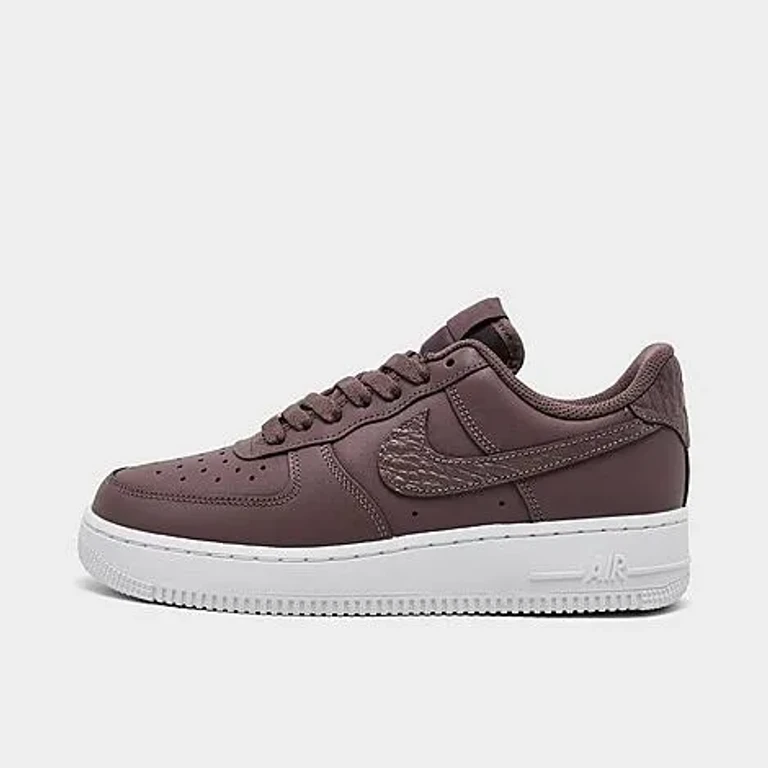 Nike Women's Air Force 1 '07 SE Casual Shoes in Tattoo/Neutral Grey/White Size: 5.0