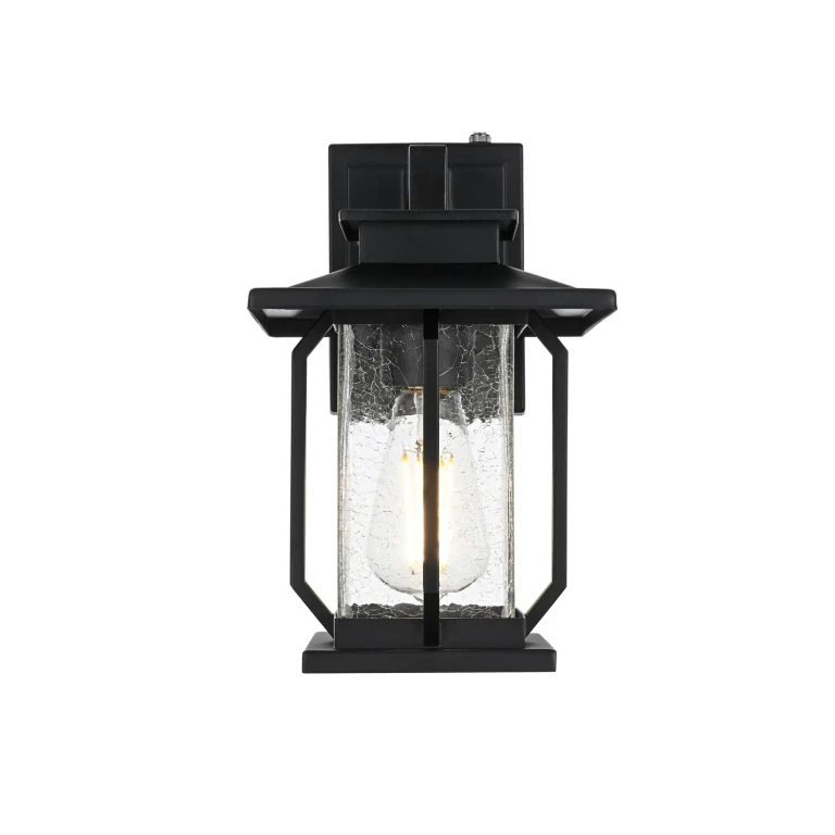 Black Outdoor Wall Sconce from the Salem Collection