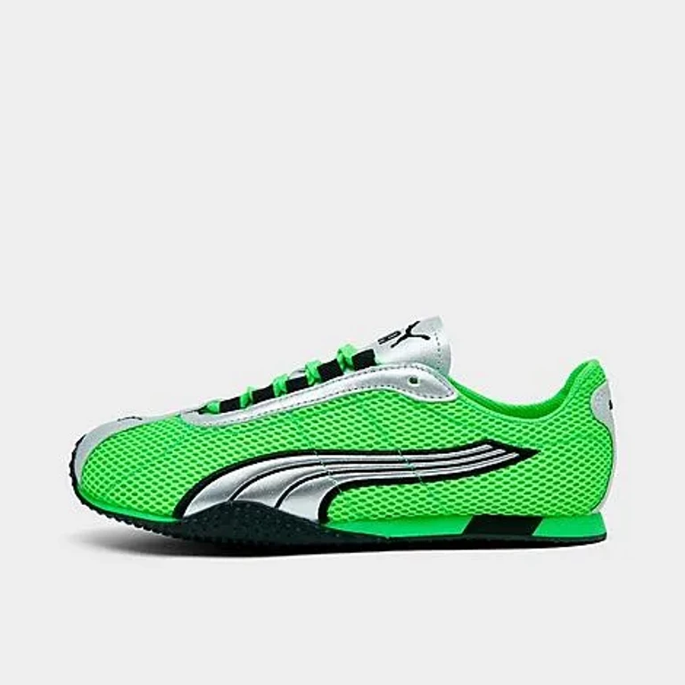 Women's Puma H-Street OG Casual Shoes in Fizzy Green/PUMA Silver Size: 5.5