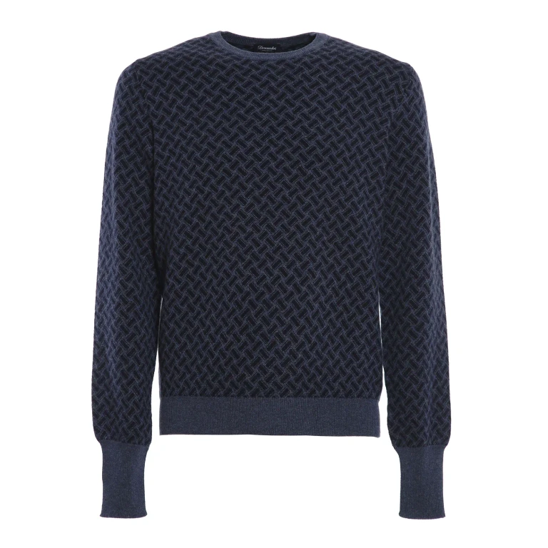 Jersey de cuello redondo Drumohr - Azul