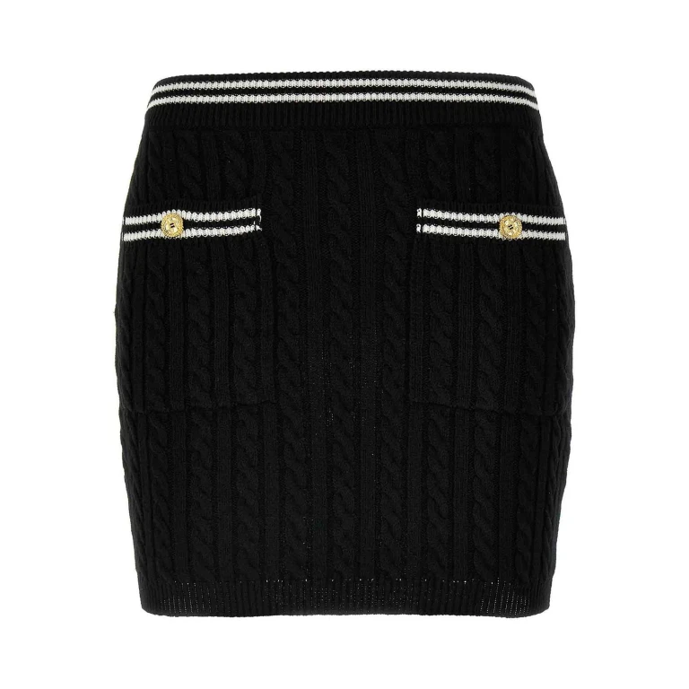 Alessandra Rich Jupe Midi - Blanc