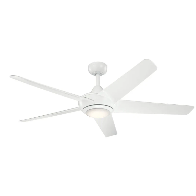 Kapono Indoor Ceiling Fan in White