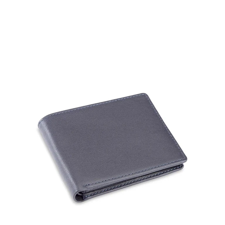 Royce New York Leather Rfid-Blocking Id Flap Bifold Wallet