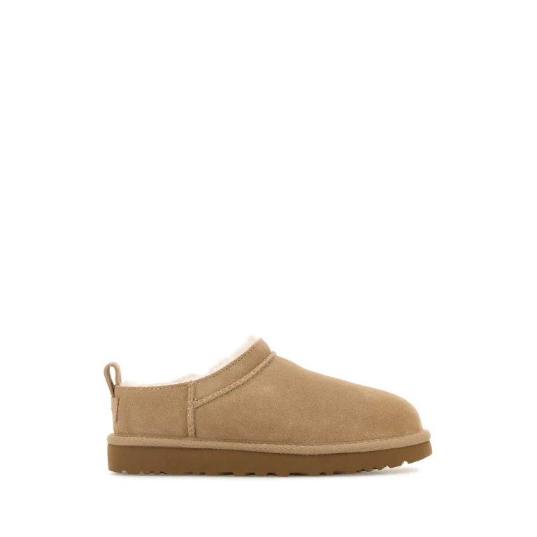 Stitched Label Flat Shoes
