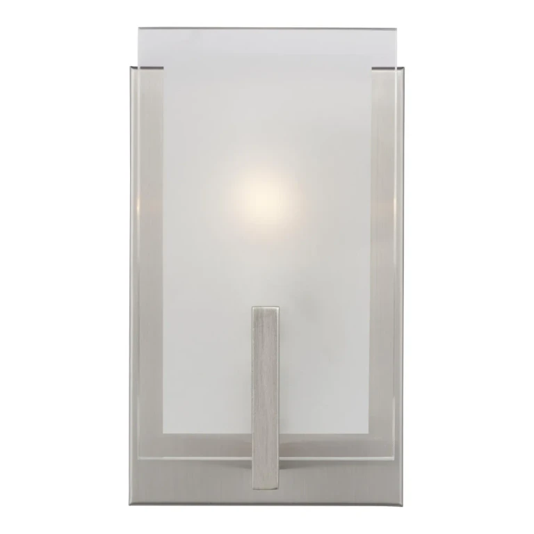 Sea Gull Syll Bathroom Vanity Light in Brushed Nickel - 4130801EN-962