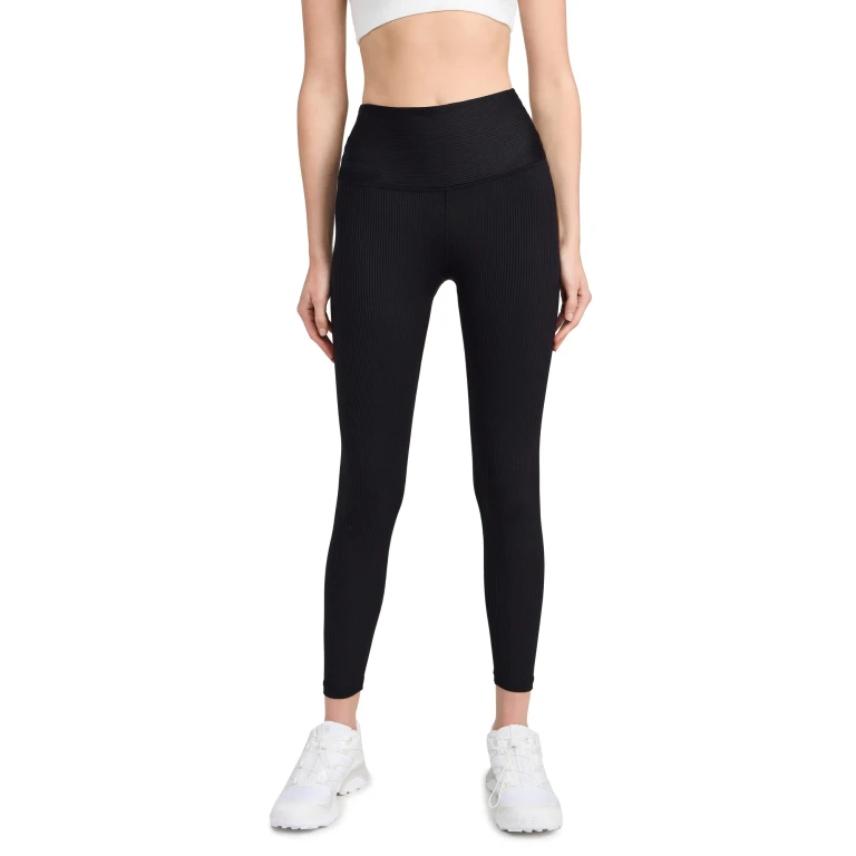 Year of Ours The Ribbed Ankle Leggings Heather Grey L