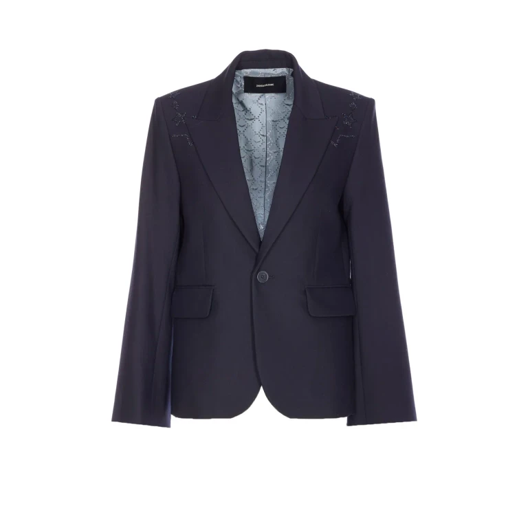 Zadig & Voltaire Robe Au Genou - Bleu