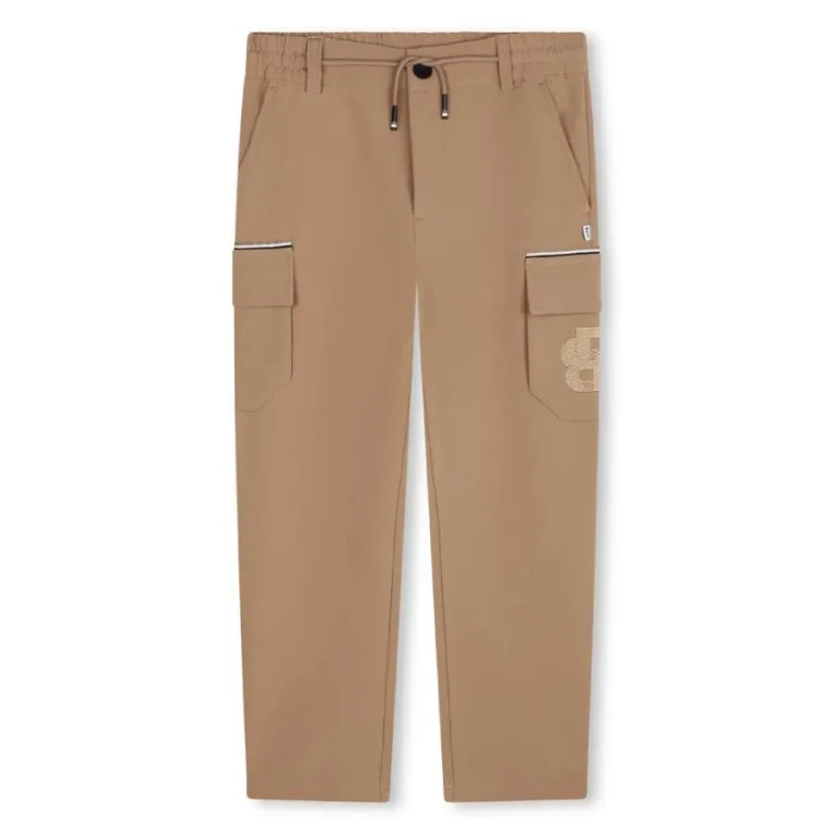 Hugo Boss Kids Drawstring Cargo Pants