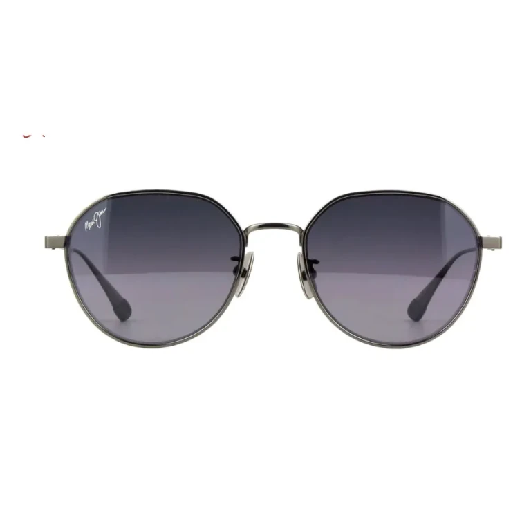 Maui Jim Kaulana Neutral Grey Round Unisex Sunglasses GS627-17 55