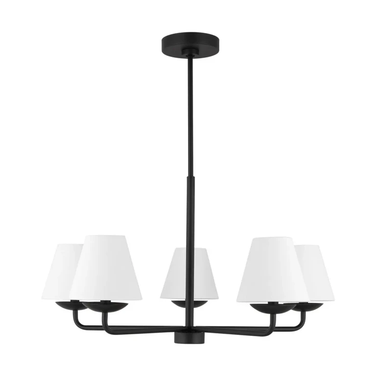 Midnight Black Chandelier from the Albion Collection