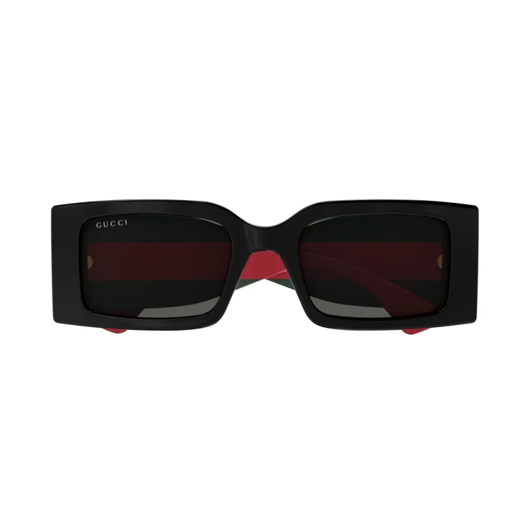 Gucci Grey Rectangular Ladies Sunglasses GG1860S 001 52