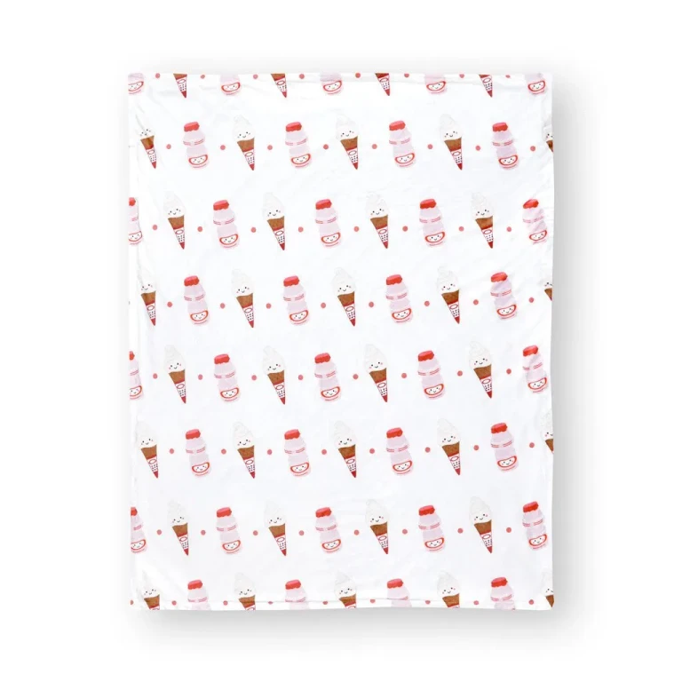 Minky Fleece Sensory Baby Blanket
