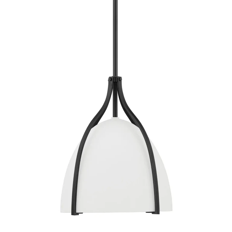 Matte Black Pendant from the Arcelia Collection